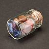 Transparent Glass Wishing Bottle Decoration LS-DJEW-A001-01C-16-3