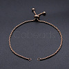 Adjustable 201 Stainless Steel Slider Bracelets Making LS-STAS-S105-JN646-3-4