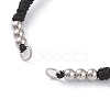 Adjustable Braided Polyester Cord Bracelet Making AJEW-JB00849-04-2