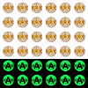 50G Luminous Transparent Acrylic Beads OACR-TAD0001-01A-1
