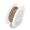 Two Tone 304 Stainless Steel Cuboid Link Chains CHS-G050-02GP-3