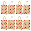 10Pcs Valentine's Day Paper Bags CARB-TADJ0001-01C-1