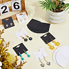 2 Bags 2 Colors Paper Earring Display Cards CDIS-CN0001-04-4