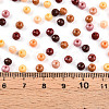 Opaque Colours Glass Seed Beads SEED-N007-19C-4