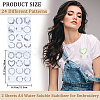 Bohemia Style Water Soluble Fabric DIY-WH0488-17K-2