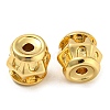 Rack Plating Eco-Friendly Brass Beads KK-M258-08G-2