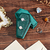 Halloween Theme Coffin Shaped Velvet Finger Ring Boxes VBOX-WH0015-01B-3