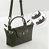 Leather Bag Handles & Undamaged Bag Triangle Buckle Connector FIND-WH0191-13B-4