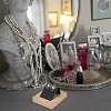 3Pcs Rectangle Wood Earring Display Stands EDIS-DR0001-05B-6