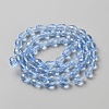 Transparent Glass Beads Strands GLAA-WH0030-32C-02-2
