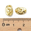 Brass Micro Pave Cubic Zirconia Pendants KK-D384-05G-02-3