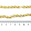 Electroplated Strong Magnetic Synthetic Hematite Beads Strands G-P518-03B-4