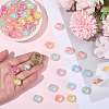 100Pcs Transparent Acrylic Beads TACR-SC0002-70-3