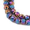 Electroplated Synthetic Non-magnetic Hematite Beads Strands G-A263-B01-01A-3
