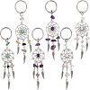 Natural Gemstone Chip Keychain KEYC-NB0001-04-1
