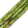 Dyed Natural Imperial Jasper Beads Strands G-H087-H01-01B-2