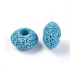 Natural Lava Rock European Beads G-I220-H09-2