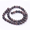 Natural Glaucophane Beads Strands G-G735-54-4mm-2