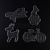 ABC Plastic Pegboards used for 5x5mm DIY Fuse Beads DIY-X0293-99-7