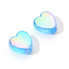 100Pcs Eco-Friendly Transparent Acrylic Beads TACR-YW0001-07F-4