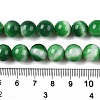 Dyed Natural White Jade Beads Strands G-T138-10mm-210-19-5