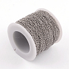 Tarnish Resistant 304 Stainless Steel Curb Chains CHS-Q001-01-3