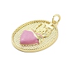 Brass Enamel Pendants KK-H527-01C-G03-2