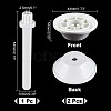 1Pc Plastic Wheel Cover with 2Pcs Plastic Bobbins FIND-GA0004-38-2