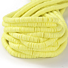 Handmade Polymer Clay Beads X-CLAY-R067-6.0mm-23-4