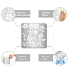 Stainless Steel Cutting Dies Stencils DIY-WH0238-011-5