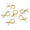 304 Stainless Steel Leverback Earring Finding STAS-WH0022-87G-1