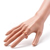 Handmade Polymer Clay Beads Finger Rings RJEW-JR00378-6