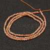 Natural Sunstone Beads Strands G-K182-2mm-13-2