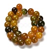Dyed Natural Agate Beads Strands G-G175-A11-01-3