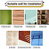 Leaf Acrylic Mirror Wall Stickers OACR-WH0032-06A-5
