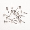 Tarnish Resistant 316 Surgical Stainless Steel Stud Earring Findings STAS-K098-02-5mm-P-1
