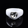 Opaque Acrylic Finger Rings RJEW-Q162-001F-1
