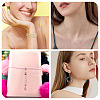 6Pcs 925 Sterling Silver Hollow Initial Beads STER-TA0001-53E-10