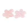 Natural Rose Quartz Pendants G-T142-44D-2