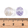 Baking Paint Transparent Glass Beads X1-GLAA-N011-10mm-06-3