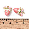 Alloy Enamel Pendants PALLOY-T094-06D-3