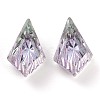 Embossed Glass Rhinestone Pendants GLAA-J101-01A-001VL-2