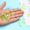 100Pcs Eco-Friendly Transparent Acrylic Beads TACR-YW0001-07G-8
