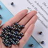 Opaque Acrylic Beads X-MACR-S370-D8mm-S002-5