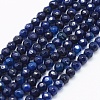 Natural Agate Beads Strands G-E469-12-2