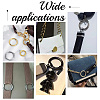 16Pcs 8 Colors Spray Painted Alloy Spring Gate Rings FIND-PH0009-67-5