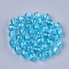 Transparent Plastic Beads KY-T005-6mm-639-1