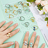 DIY Cuff Ring Making Kits DIY-HS0001-67-3