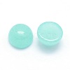 Natural Jade Cabochons X-G-P393-R27-6mm-2