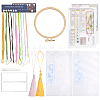 DIY Bookmarks Embroidery Kits DIY-SC0029-44B-1